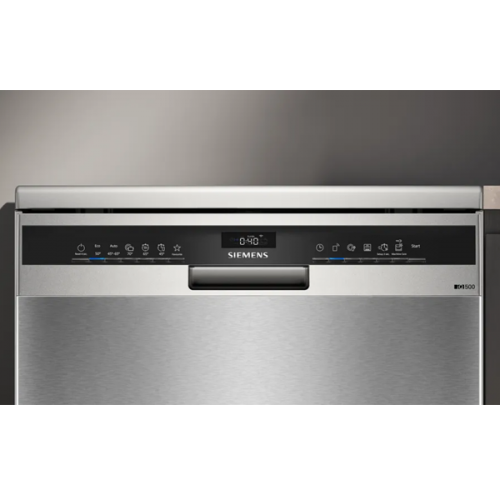 MAQUINA LOIÇA SIEMENS Instalação Livre 60 cm Inox color lacado 14 Conjuntos Classe B SN25ZI08CE