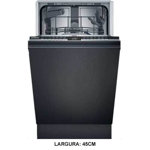 Maquina Loiça Siemens SR63EX24KE iQ300 Totalmente Integrável Larg 45 cm x Alt 51,5 cm