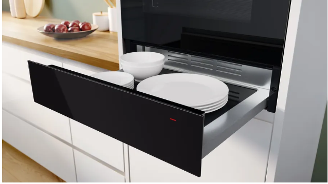 GAVETA DE AQUECIMENTO BOSCH Serie 8 60 x 14 cm Preto BIC7101B1