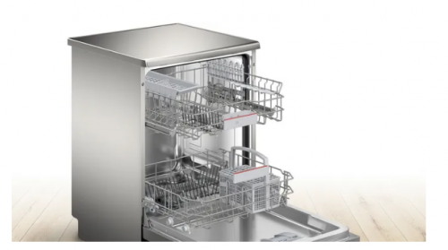 Máquina de Lavar Loiça BOSCH Serie 4 Instalação Livre 60 cm Aço antidedadas - SMS4EKI06E