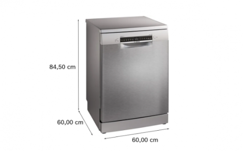 Máquina de Lavar Loiça BOSCH Serie 4 Instalação Livre 60 cm Aço antidedadas - SMS4EKI06E