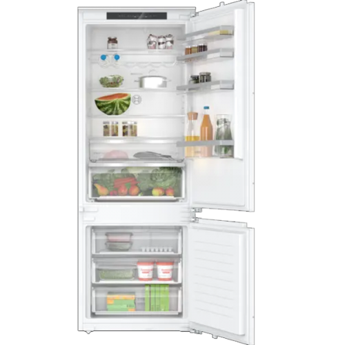 Frigorifico Combinado Encastre BOSCH Serie 4 193.5 x 70.8 cm Porta com dobradiça fixa KBN96VFE0