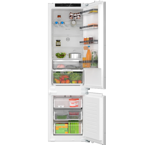 Frigorifico Combinado Encastre BOSCH Serie 4 193.5 x 55.8 cm Porta com dobradiça fixa KIN96VFD0