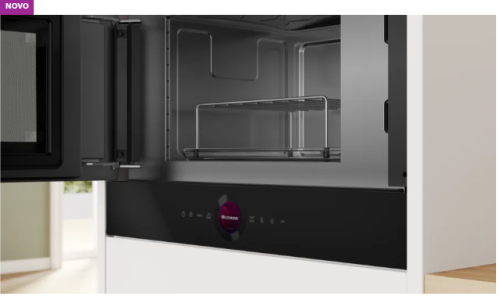 MICRO ONDAS BOSCH Serie 8 integrável Preto BER7321B1