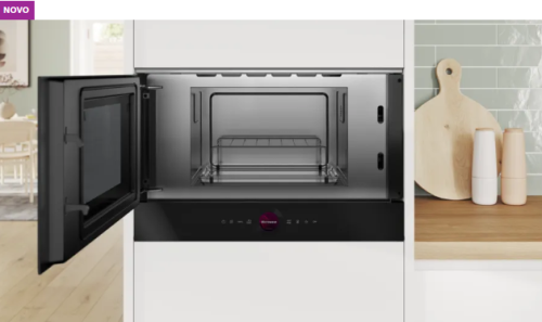 MICRO ONDAS BOSCH Serie 8 integrável Preto BER7321B1