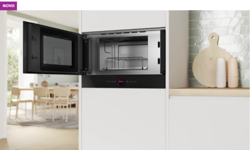 MICRO ONDAS BOSCH Serie 8 integrável Preto BER7321B1