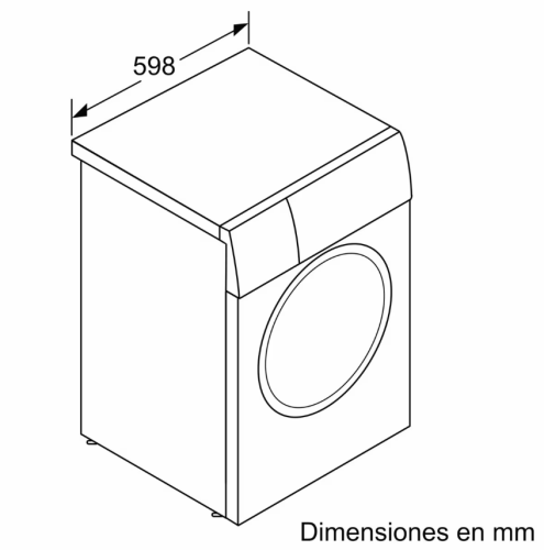 Máquina de Lavar Roupa BOSCH Serie 4, 9kg - WAN28201EP