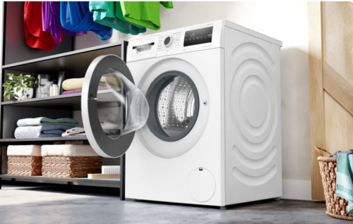 MÁQUINA LAVAR ROUPA BOSCH WAN24200EP 1200R.9KG.VAPOR-Serie 4 