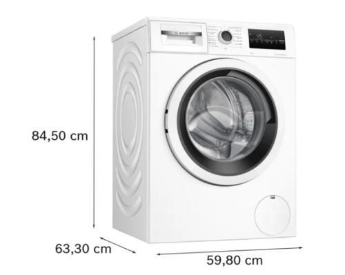 MÁQUINA LAVAR ROUPA BOSCH WAN24200EP 1200R.9KG.VAPOR-Serie 4 