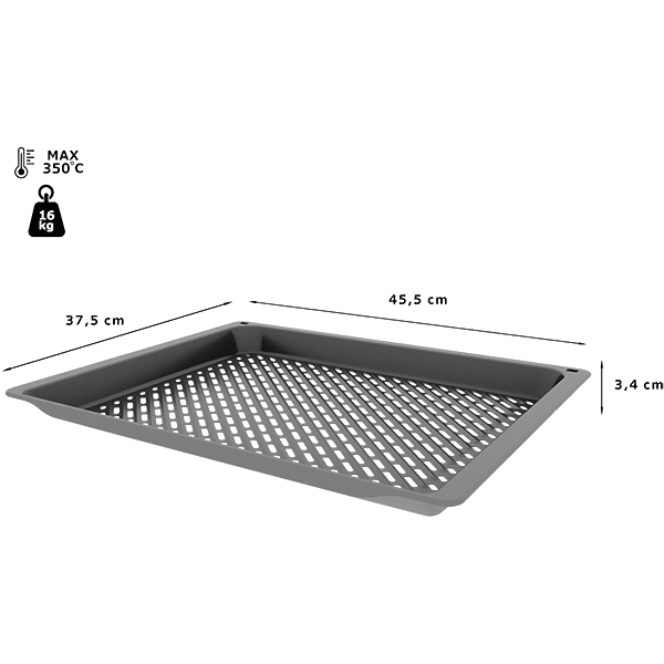 TABULEIRO AIR FRY & GRELHADOR BOSCH - HEZ629070 