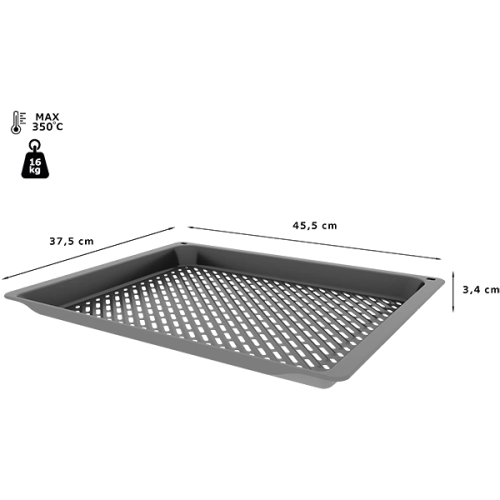 TABULEIRO AIR FRY & GRELHADOR BOSCH - HEZ629070 