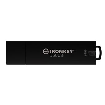 Unidade de Memória Usb Kingston Technology IronKey D500S 64GB 