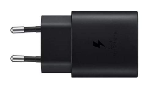 Carregador Samsung Fast charging 25W SIN CABLE Preto