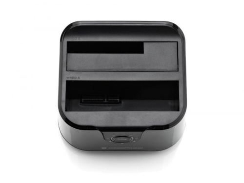 CONCEPTRONIC Dock de disco rígido SATA DONN12B Dual Bay USB 32T
