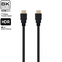 Cabo EWENT EC1319  HDMI de ultra alta velocidade 8K com Ethernet 1,5m
