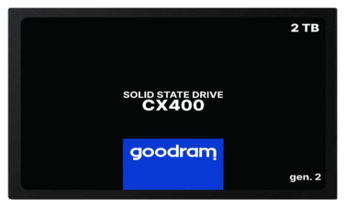 GOODRAM DISCO SSD CX400 2TB SATA III 2,5 RETAIL SSDPRCX40002TG2