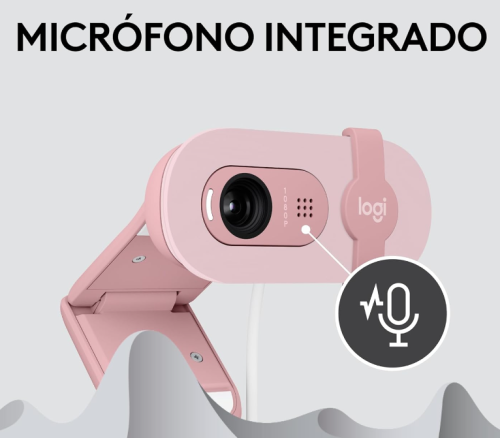 Brio 100 Full HD Webcam ROSE