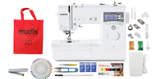 MÁQUINA COSTURA BROTHER BRAÇO LIVRE-16P.-A16