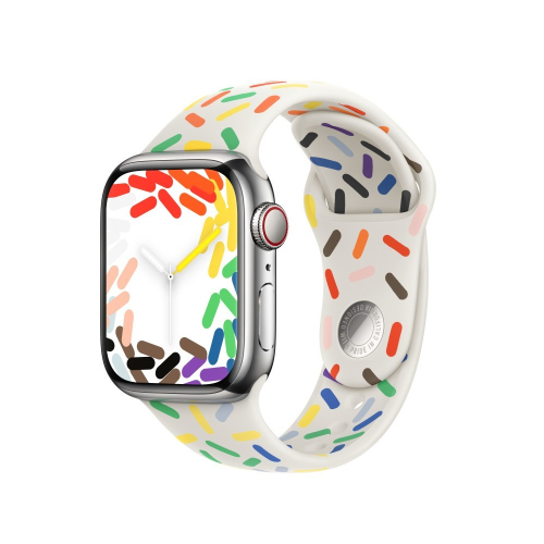 Bracelete AppleWatch 41mm Pride Edition Sport Band - S/M MUQ13ZM/A