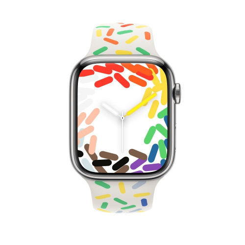 Bracelete AppleWatch 45mm Pride Edition Sport Band - S/M MUQ33ZM/A