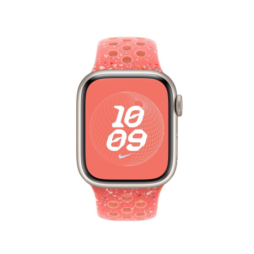 Bracelete AppleWatch 41mm Magic Ember Nike Sport Band - M/L MUUY3ZM/A