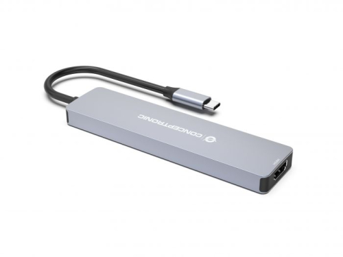 DOCK CONCEPTRONIC USB-C HDMI 3xUSB3 CARD READER PD 100W DONN19G