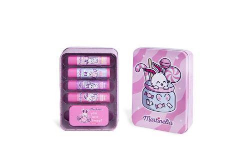 MARTINELIA CAIXINHA METALICA DE BALSAMOS LABIAL