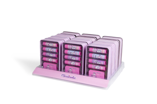 MARTINELIA CAIXINHA METALICA DE BALSAMOS LABIAL