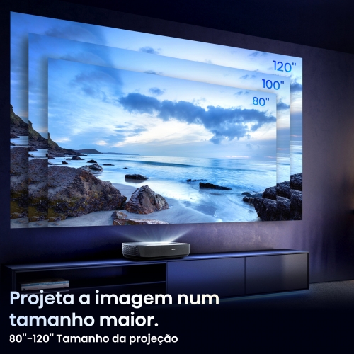 LASER TV HISENSE 80"/100" 4K Smart tv