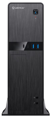 CAIXA UNYKA MATX DESKTOP SLIM UK2011 TYPE C BLACK 450W UK52112