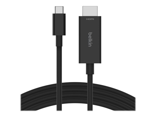 Belkin Conexão Cabo adaptador 24 pin USB-C macho para HDMI macho 2 metros preto passivo, suporte 8K60Hz, DP Alt mode support