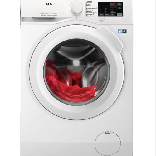 MAQUINA LAVAR ROUPA 8KG AEG LFA6I8472A  COR BRANCO MOTOR INVERTER 1400RPM 87.7X59.6X54.7 CLASSE A