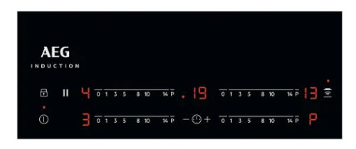 PLACA DE INDUÇÃO AEG VC 4Z.INDU-IKE64450FB Preta