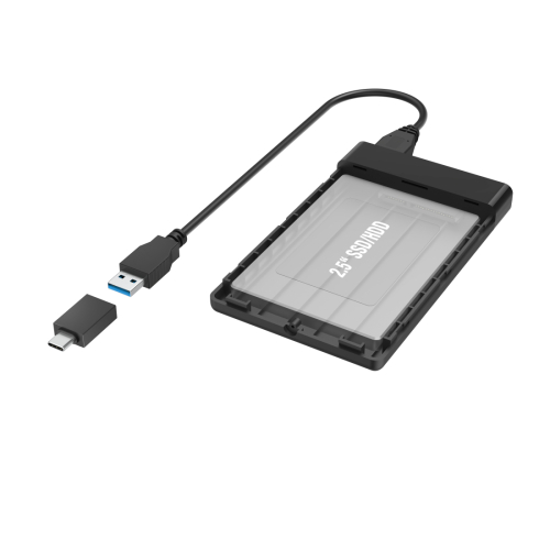 Caixa para discos HAMA 2.5" SSD e discos HDD - 200760