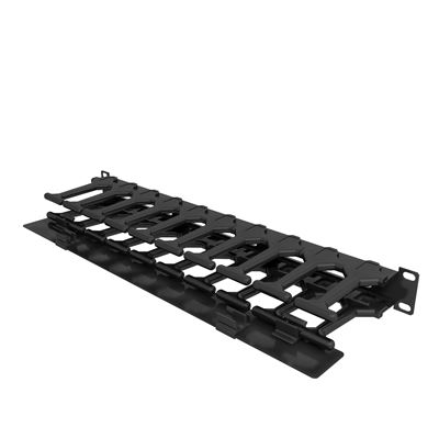 Acessório rack Painel de gestão de cabos 1U X 4