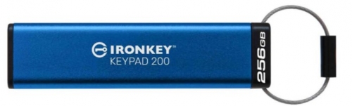 Drive flash Kingston IronKey Keypad 200 USB encriptado FIPS 140-3 Level 3 256GB USB 3.2 Gen 1