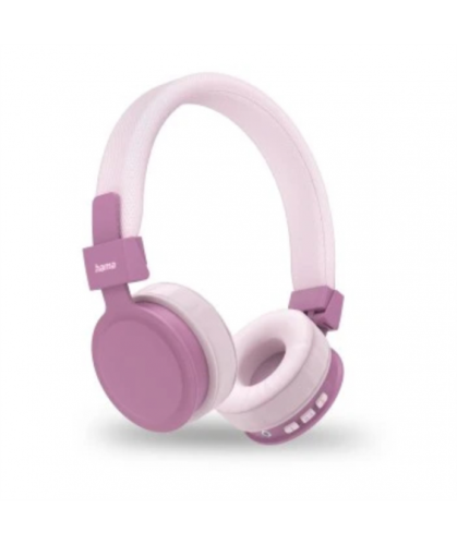 Auscultadores HAMA Bluetooth On-ear Freedom Lit II Rosa - 184199