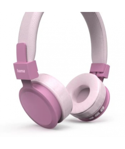 Auscultadores HAMA Bluetooth On-ear Freedom Lit II Rosa - 184199