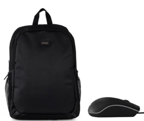 MOCHILA 15 6 BASIC + RATO NXBKM010 Preto