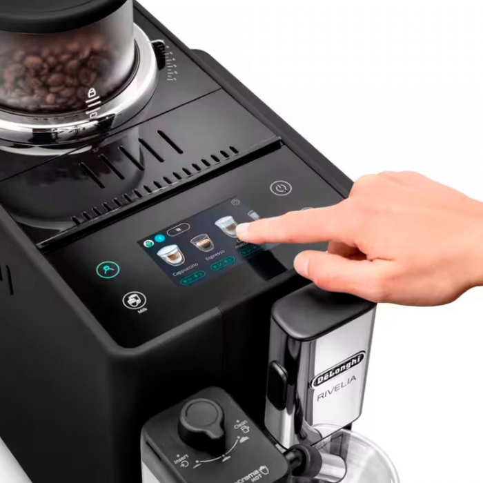 DELONGHI MAQUINA CAFE AUTOMATICA RIVELIA PRETA EXAM44055B