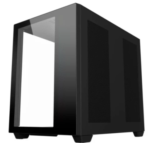 ABYSM CAIXA ATX DANUBE SAVA 285 BX203 ARGB TEMPERED GLASS BLACK