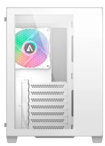 ABYSM CAIXA ATX DANUBE SAVA 285 BX203 ARGB TEMPERED GLASS WHITE AB128513