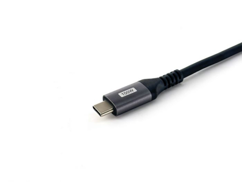 CABO EQUIP USB-C 90º M/M 2M 100W
