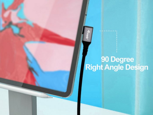 CABO EQUIP USB-C 90º M/M 2M 100W