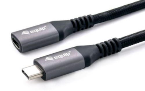 Cabos de dados USB 3.2 Gen 2 C to C M/F, 1.0m, 4K/60Hz, 10Gbps