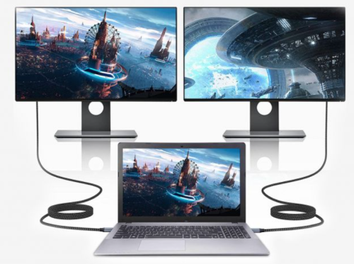 Cabo adaptador ABBY10G USB 3.2 Gen 1 para HDMI, 4K60Hz