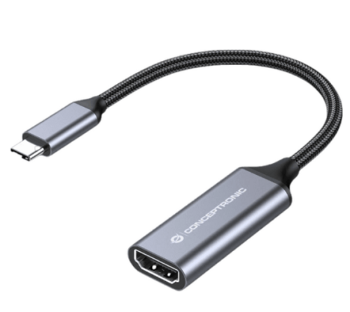 Conceptronic ABBY09G USB-C to HDMI Adaptador, 4K 60Hz