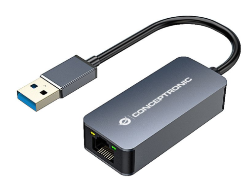 ABBY12G 2.5G Ethernet USB 3.0 Adapter Preto