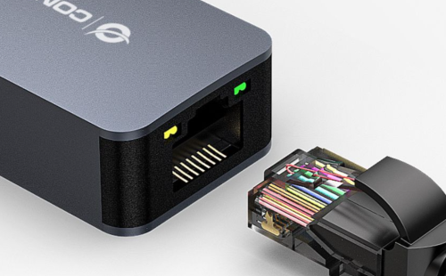 ABBY12G 2.5G Ethernet USB 3.0 Adapter Preto