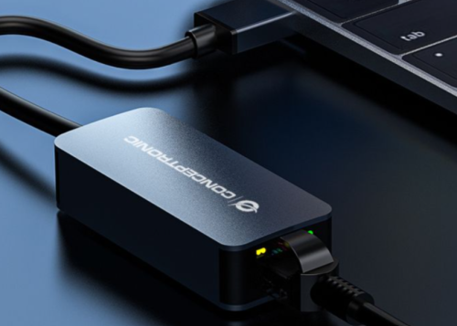 ABBY12G 2.5G Ethernet USB 3.0 Adapter Preto